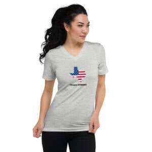 Women's Texas Strong V-Neck T-Shirt