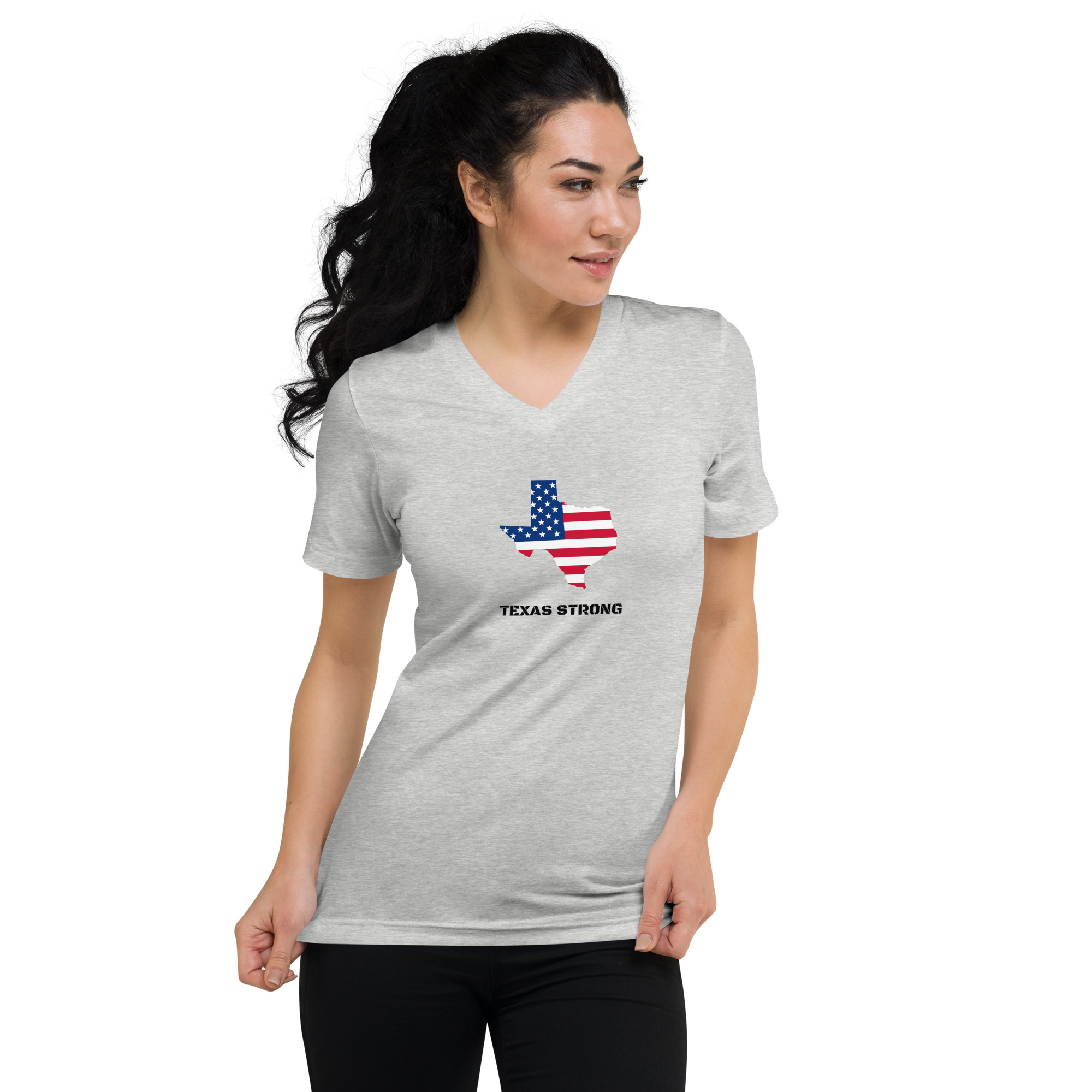 Women's Texas Strong V-Neck T-Shirt