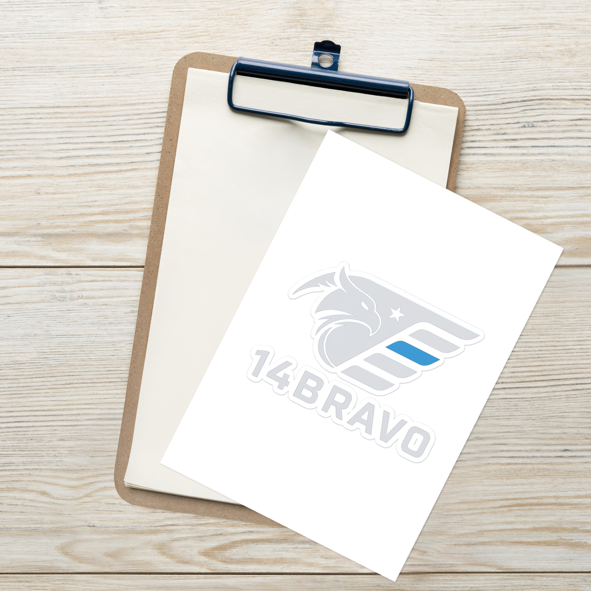 14BRAVO Sticker sheet