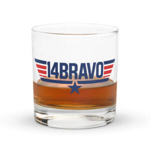 14BRAVO Rocks glass