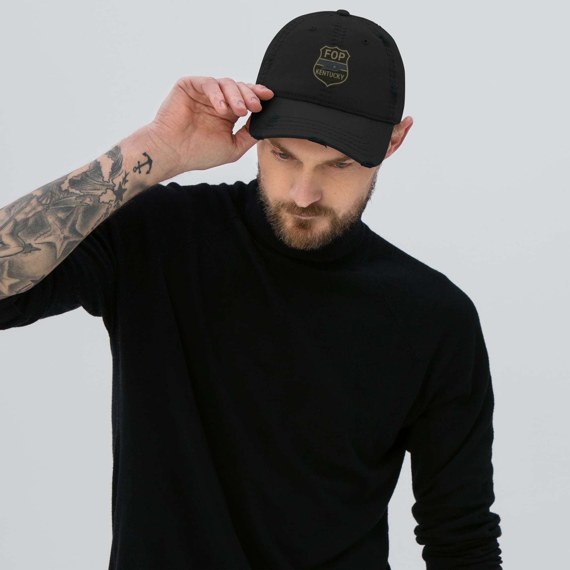 KYFOP Distressed Hat