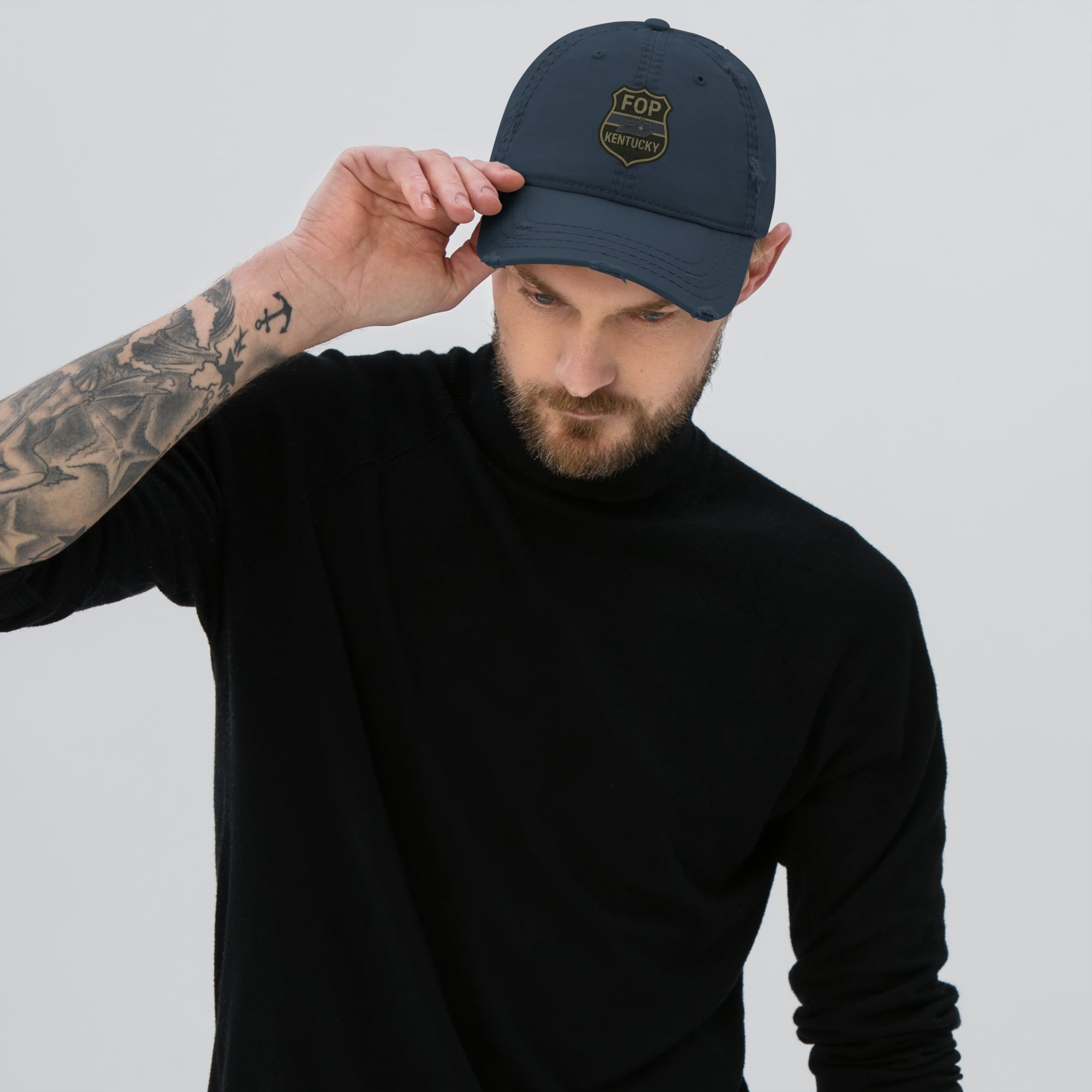 KYFOP Distressed Hat - Image 2
